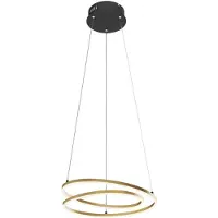 LINDBY Taklampa , Davian, dimbara, Guld / mässing, Vardagsrum, Aluminium, Modern