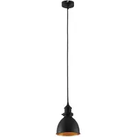 LINDBY Hänglampa Jasminka , dimbar, Svart, Kök, Metall, Modern, Pendellampa