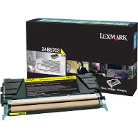 Lexmark 24B5703 gul toner (original)