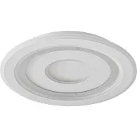 LINDBY LED taklampa Lorvik , dimbar, Vitt / opal, Vardagsrum / matsal, Metall, Modern, LED-taklampa