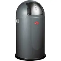 Wesco avfallsbehållare grafit 22 l Pushboy Jr.