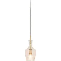 It's About Romi Glas pendellampa Brussels HS, dimbar, Mässing / guld, Vardagsrum / matsal, Glas, Design, Pendellampa