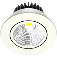 Arcchio Spotlights , Zarik, dimbara, Vit, Vardagsrum, Aluminium, Modern