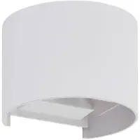 LINDBY Utomhusbelysning , Nivar, Vit, Balkong, Metall, Modern