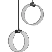 Osram Pendellampa Decor Circle, Svart, Vardagsrum / matsal, Syntetmaterial, Modern
