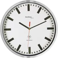 Technoline WT8990 Väggklocka DCF 30 cm x 50 mm Silver (metallic)