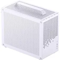 Jonsbo Z20 MESH, Mini Tower, PC, Vit, micro ATX, Mini-ATX, SPCC, Härdat glas, 16,4 cm