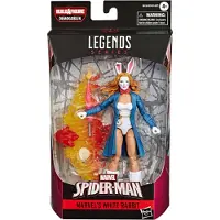 Marvel Spider-Man Hasbro Legends 6" Samlarfigur Marvels White Rabbit, Buid-A-Figure & Tillbehör