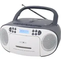 Reflexion CD-radio CD-Player DAB+, DAB, FM Vit, Grå