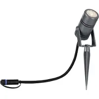 Paulmann 94367 Belysningssystem Plug&Shine LED-vägglampa LED 12 W Varmvit Grå