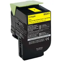 Lexmark 802XY Tonerkassett Gul