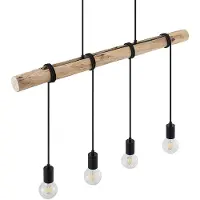 LINDBY Taklampa , Ferris, dimbara, Trä, Matsal, Metall, Vintage / retro