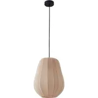 LINDBY Taklampa , Helin, dimbara, Beige, Matsal, Tyg / textil, Modern