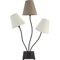 Näve Bordslampa TWIDDLE, Vardagsrum / matsal, Textil / tyger / siden, Skandinavisk, Bordslampa