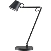 LUCANDE Bordslampa , Tarris, dimbara, Svart, Arbetsrum / hemkontor, Metall, Modern