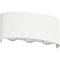 LINDBY Utomhusbelysning , Ithan, Vit, Terrass, Aluminium, Modern