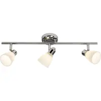 Brilliant Kensington 50416/15 badrums-taklampa 84 W krom, vit