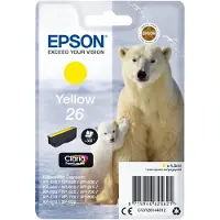 Epson 26 (T2614) gul bläckpatron (original)