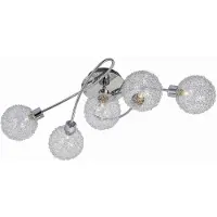 LINDBY Taklampa Ticino , dimbar, Förkromad / silver, Hall, Metall, Modern, Taklampa