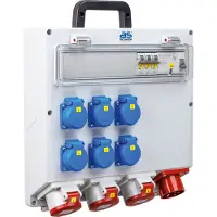 As Schwabe CEE uttagsfördelare FIXO 2 61514 400 V
