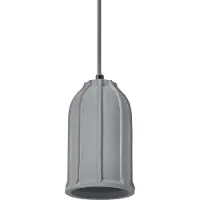 Osram Hänglampa CONCRETE SIM, dimbar, Aluminium / grå / zink, Vardagsrum / matsal, Betong, Ungt boande, Pendellampa