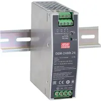 MEAN WELL DDR-240B-48 DIN-skena DC/DC-omvandlare 48 V/DC 5 A 240 W Antal utgångar:1 x Innehåll 1 st