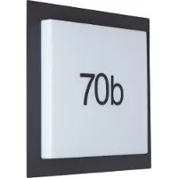 Brilliant Sten G96503/75 Utomhusväggbelysning LED 14 W Vit, Svart