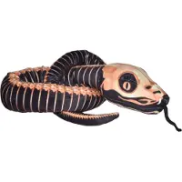 Wild republic Gosedjur - 137 cm - Skeleton Orm - - One Size - Gosedjur