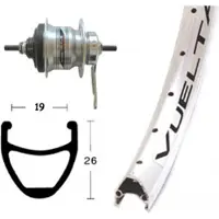 Winora Vuelta Airline 1 Shimano Nexus 7s Framhjul