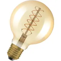 Osram HOMELIGHTING 4058075761636 LED-lamp EEK F (A - G) E27 Klotform 7 W = 48 W Varmvit (Ø x H) 95 mm x 95 mm dimbar 1 st