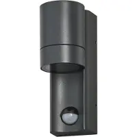 Osram Utomhus vägglampa med rörelsesensor ENDURA CLASSIC ISIDOR, dimbar, Aluminium / grå / zink, Aluminium / grå / zink, Modern