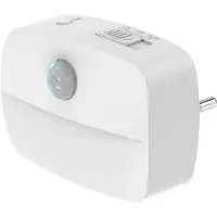 Ansmann Sensor-Nachtlicht NL30 AC 1600-0778 Nattlampa med rörelsedetektor Rektangulär LED Varmvit Vit