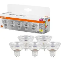 Osram HOMELIGHTING 4099854334337 LED-lamp EEK F (A - G) GU5.3 3.8 W = 35 W Varmvit (Ø x H) 50 mm x 50 mm 5 st