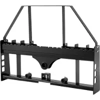 Vevor Komplett pallgaffelram, 1814 kg nominell kapacitet, 115 cm pallgaffelramfästen med 50,8 mm dragkrokfäste och spjuthylsor, passar för snabbkopplingstraktorlastare, endast ram