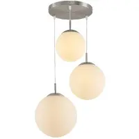 LINDBY Taklampa , Heleska, dimbara, Vit, Vardagsrum, Glas, Modern