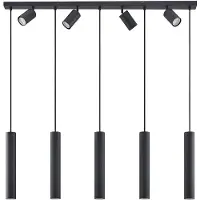 LINDBY Taklampa , Sanad, dimbara, Svart, Vardagsrum, Metall, Modern