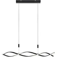 LINDBY Taklampa , Welina, dimbara, Svart, Vardagsrum, Metall, Modern