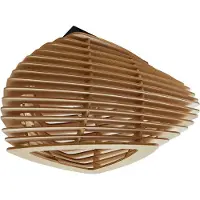 LINDBY Taklampa Sanza , dimbar, Ljust trä, Vardagsrum / matsal, Trä, Design, Taklampa