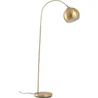 LINDBY Golvlampa , Moisia, Guld / mässing, Vardagsrum, Metall, Modern