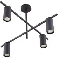 LINDBY Taklampor , Marilou, dimbara, Svart, Vardagsrum, Metall, Modern