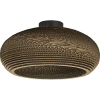 Osram Taklampa DROP, dimbar, Brun / rost, Vardagsrum / matsal, Papper / lunopal / lunolit, Taklampa