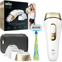 Braun Silk-expert Pro 5 PL5243, Guld, Vit, Intensivt pulserat ljus (IPL), AC, 100 - 240 V, Låda