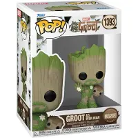Funko POP! Iron Man Förundran Groot Såsom Vi Är Groot