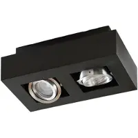 Arcchio Taklampor , VINCE, dimbara, Svart, Hall, Aluminium, Modern