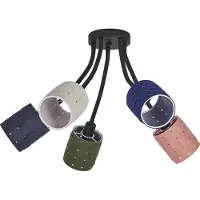 Osram Taklampa Decor Felt Weaving Cans, dimbar, Multifärgad, Vardagsrum / matsal, Textil / tyger / siden, Taklampa