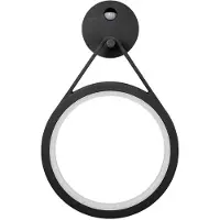 LUCANDE Utomhusbelysning , Mirco, Svart, Metall, Modern