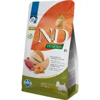 Farmina N&d Pumpkin Hundfoder För Vuxna Hundar Av Små Raser Med Anka Pumpa Och Cantaloupemelon 2kg
