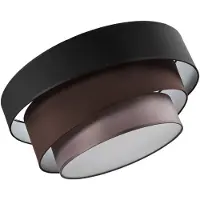 LINDBY Taklampa Melia , dimbar, Svart, Vardagsrum / matsal, Textil / tyger / siden, Modern, Taklampa