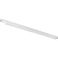 Arcchio Harlow LED-ljusramp, vit, 109 cm, 4.000 K, Vitt / opal, Arbetsrum / kontor, Aluminium / grå / zink, Modern, Spotlight skena
