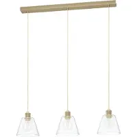 Eglo COPLEY långbordslampa 3xE27 L900 guld/klart